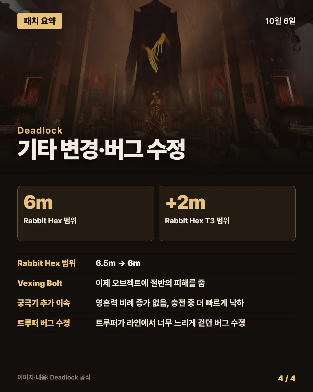 데드락 패치 요약 4/4