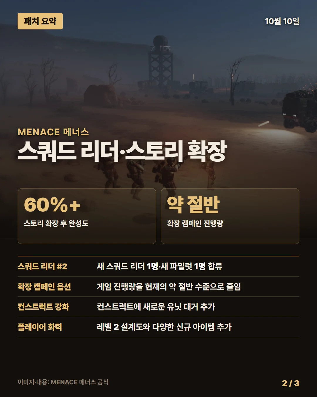 메너스 패치 요약 2/3