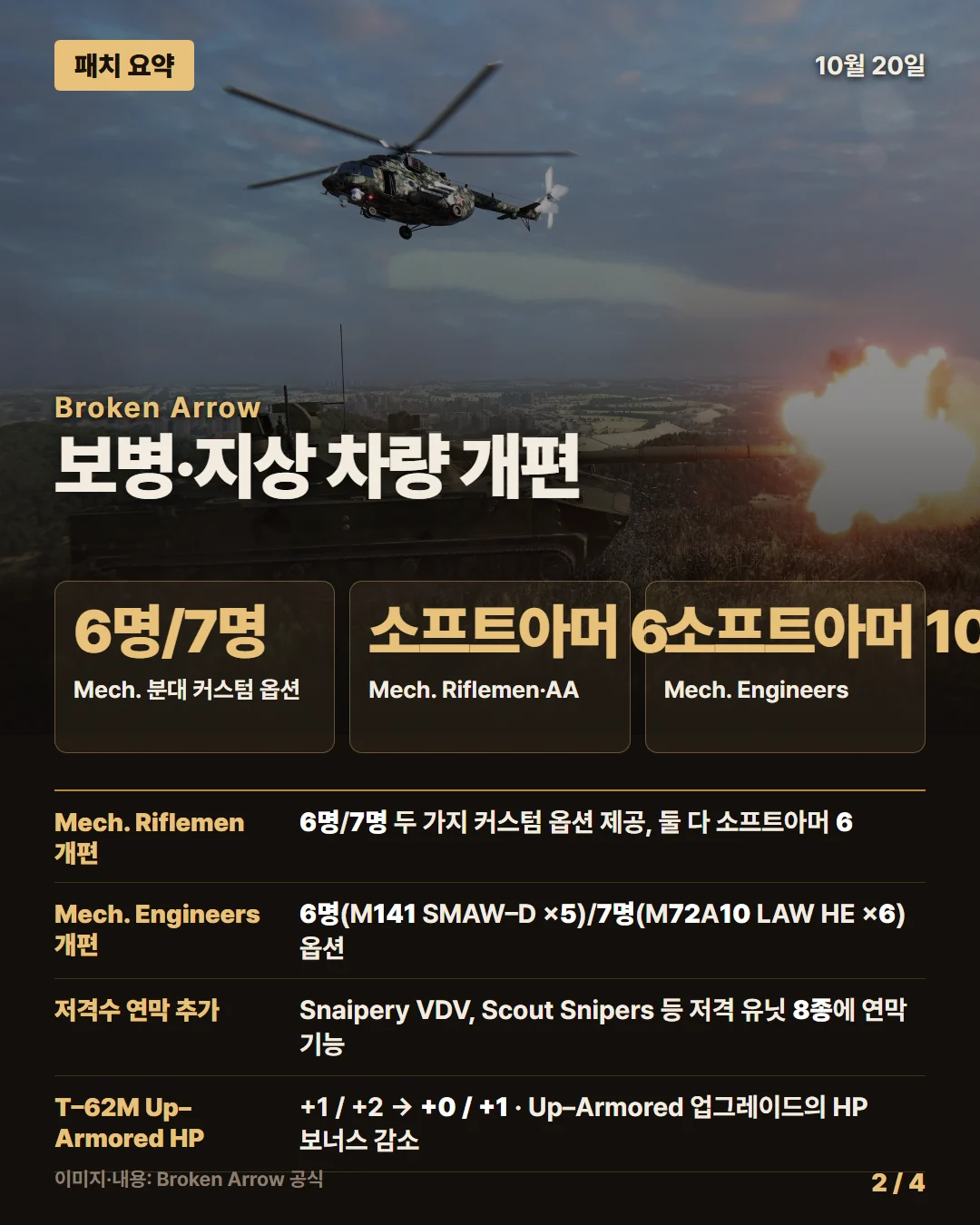 브로큰 애로우 패치 요약 2/4